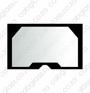 REAR CAB GLASS | VOLVO FEL (L60F-L350F) (L60G-L350G) (L60H-L350H) (Copy)