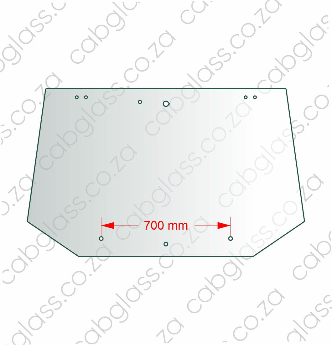 REAR CAB GLASS | FORD TRACTOR 60 SERIES