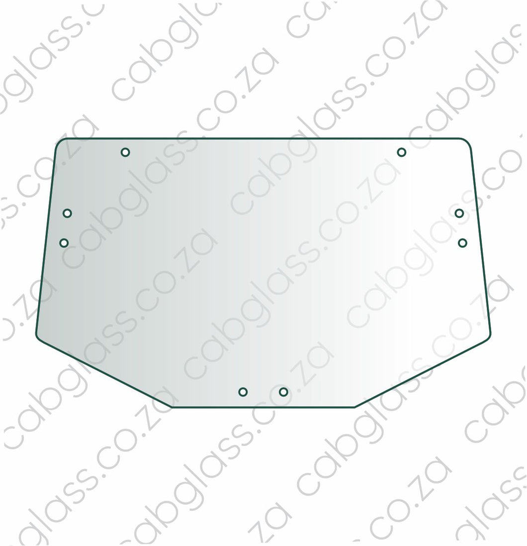 REAR CAB GLASS | JOHN DEERE TRACTOR 6115 - 6170M