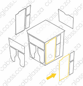 DOOR LH | BELL GRADER G SERIES