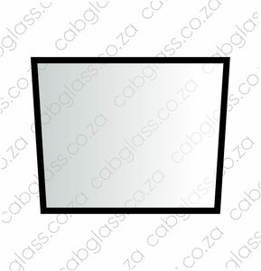 REAR CAB GLASS | VOLVO GRADER G900 - G990 B, C