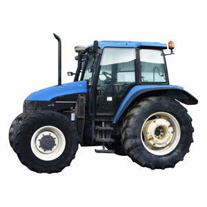 REAR CAB GLASS | NEW HOLLAND TRACTOR TS80 - TS120