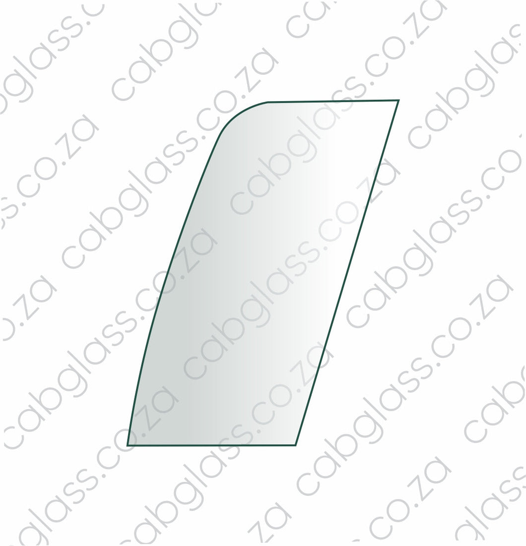 Door front slider glass, Deere excavator, 101329, 4651659