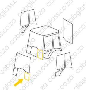 FRONT LOWER LH | HIDROMEK TLB HMK 102B