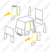 Load image into Gallery viewer, DOOR UPPER L=R | CAT TLB C-SER BACKHOE
