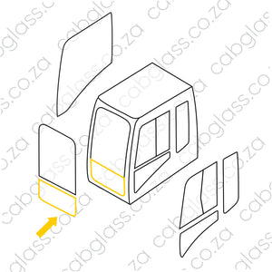 FRONT LOWER 25% | CAT EXCAVATOR C-SERIES