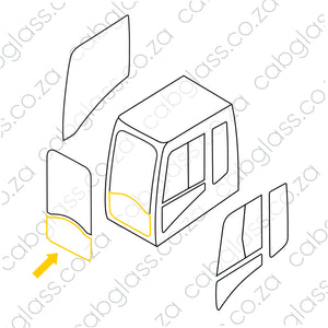 FRONT LOWER (halfmoon) | CAT EXCAVATOR D-SERIES