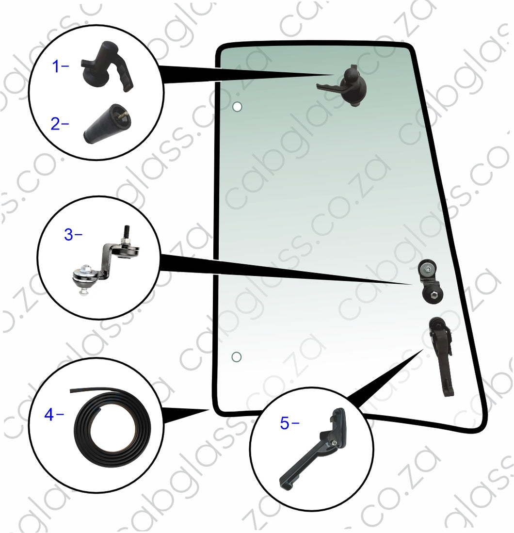 REAR OF DOOR RH (full assembly) | JCB TLB 3CX (P 21) BACKHOE