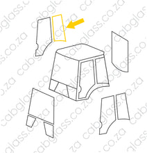 Load image into Gallery viewer, REAR OF DOOR RH (full assembly) | JCB TLB 3CX (P 21) BACKHOE
