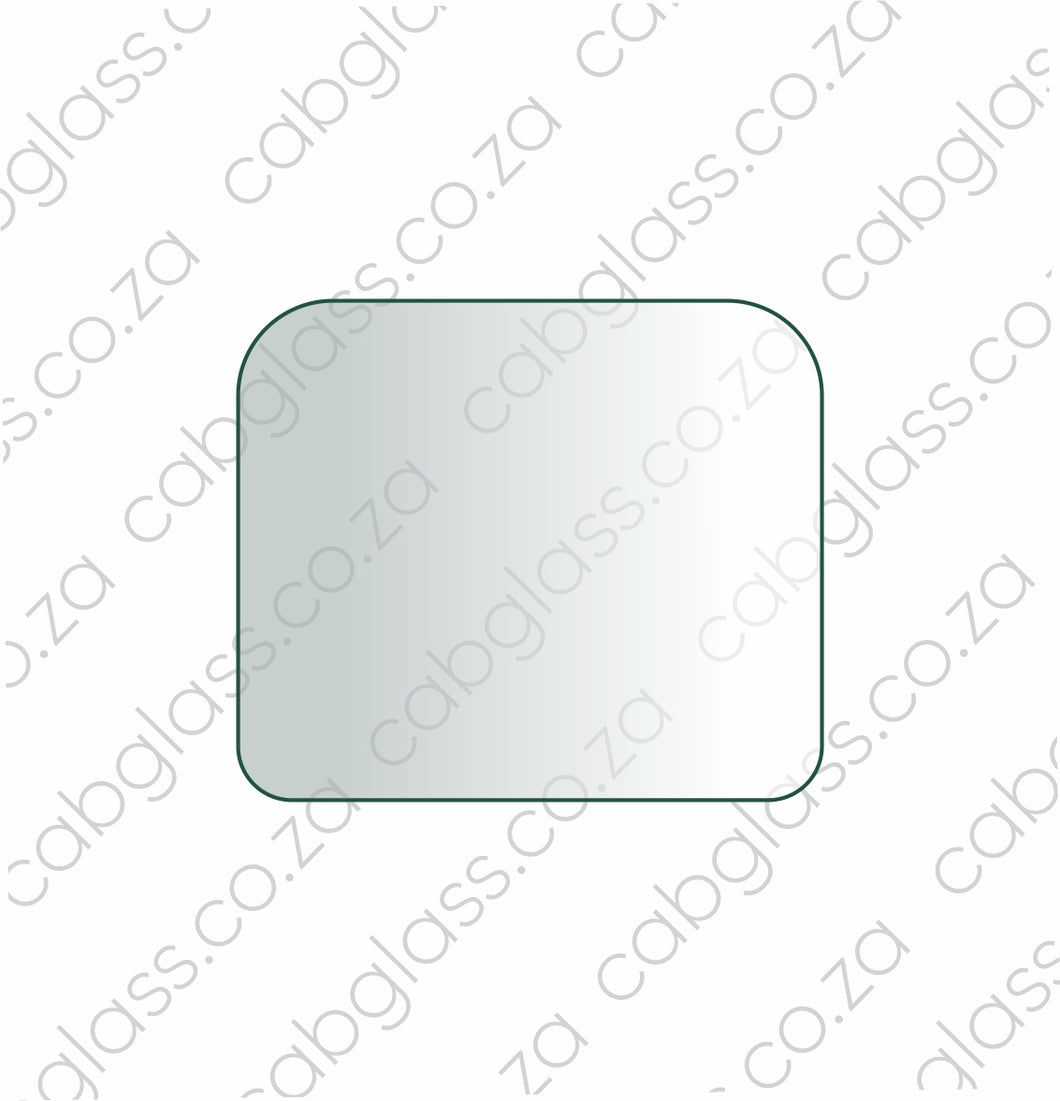 REAR CAB GLASS | VOLVO EXCAVATOR EC210B (EC140B - EC460B)