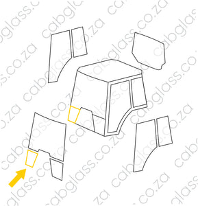 FRONT  LOW RH | CASE TRACTOR CX50 -CX100