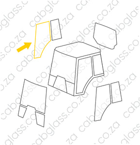 DOOR RH | CASE TRACTOR MX100 - MX170