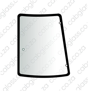 117104, 84396385, Case tractor Farmall A-series, Rear quarter glass