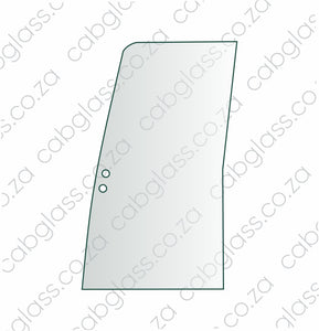 Door front slider glass for CAT excavator C series