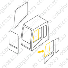 Load image into Gallery viewer, DOOR FRONT SLIDER (535 x 810mm) | CAT EXCAVATOR C-SERIES (307-330C)
