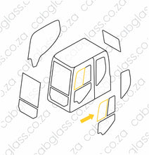 Load image into Gallery viewer, DOOR FRONT SLIDER | DOOSAN EX DX DASH-3
