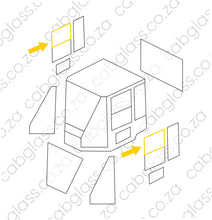 Load image into Gallery viewer, DOOR SLIDER UPPER RH | CAT ROLLER CS, CP
