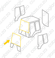 Load image into Gallery viewer, FRONT | KOMATSU TLB WB R DASH 8
