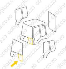 Load image into Gallery viewer, FRONT LOWER LH | KOMATSU TLB WB R DASH 8
