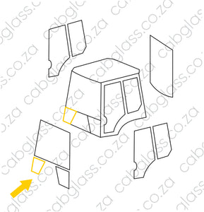 FRONT LOWER RH | KOMATSU TLB WB R DASH 8