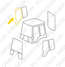 Load image into Gallery viewer, DOOR RH | KOMATSU BH WB R DASH 8
