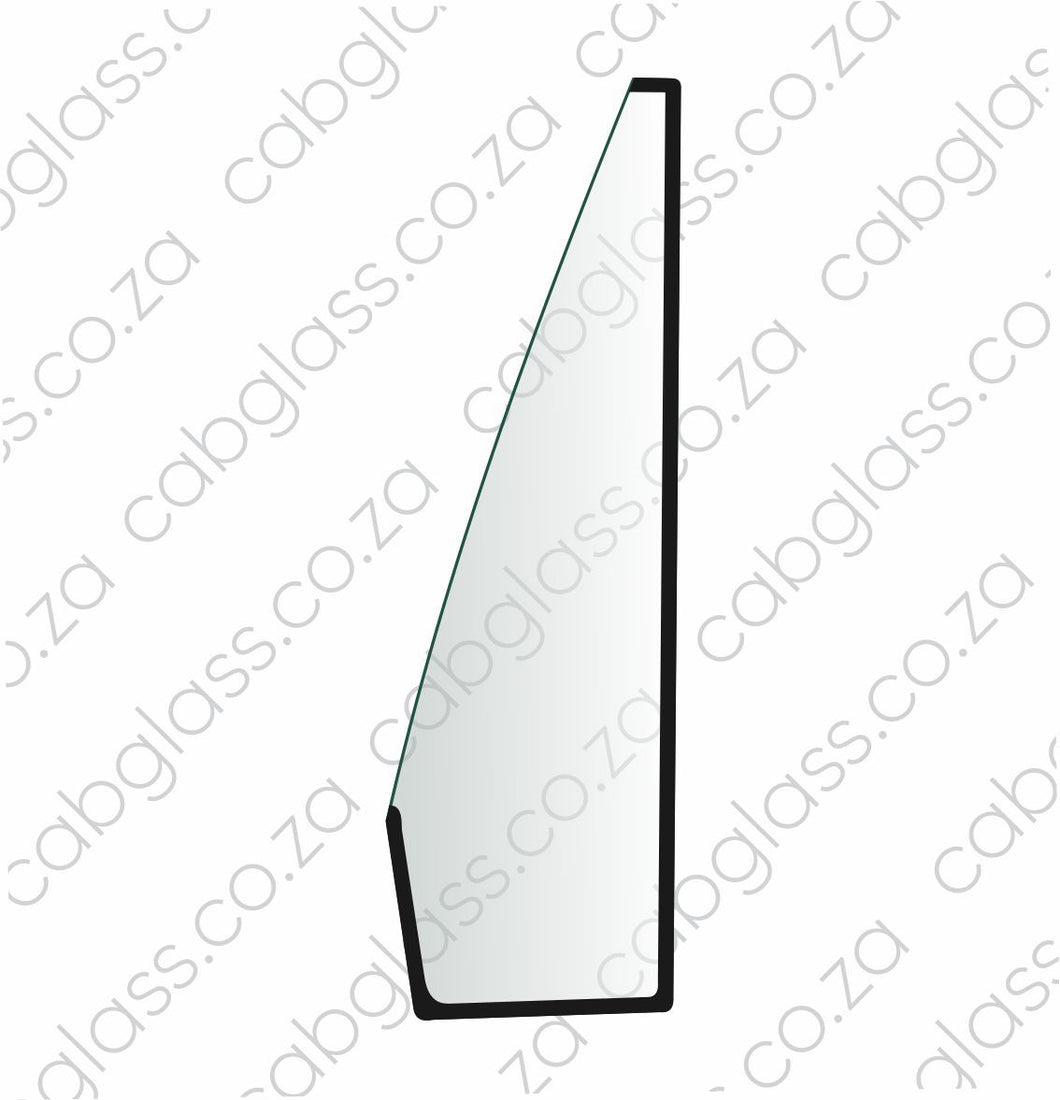 Windscreen left-hand glass for Caterpillar excavator L series