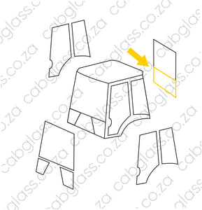 REAR CAB LOWER | KOMATSU BH WB R DASH 2