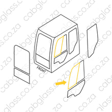 Load image into Gallery viewer, DOOR FR FIXED | HITACHI EXCAVATOR ZX DASH 6
