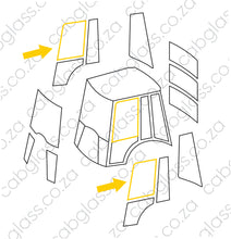 Load image into Gallery viewer, DOOR UPPER L=R | DEERE TLB 315 L, SL
