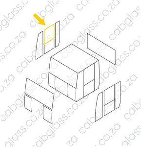 DOOR UPPER RH | AMMANN ROLLER AP240(H)