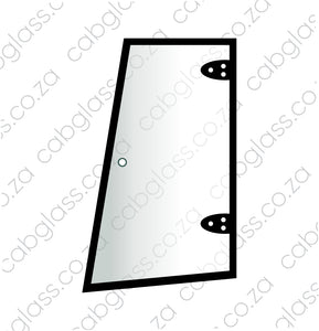 Dezzi TLB, Rear of door glass, 129106, C70M93