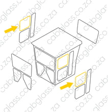 Load image into Gallery viewer, DOOR UPPER | CAT GRADER GC SERIES STD CAB
