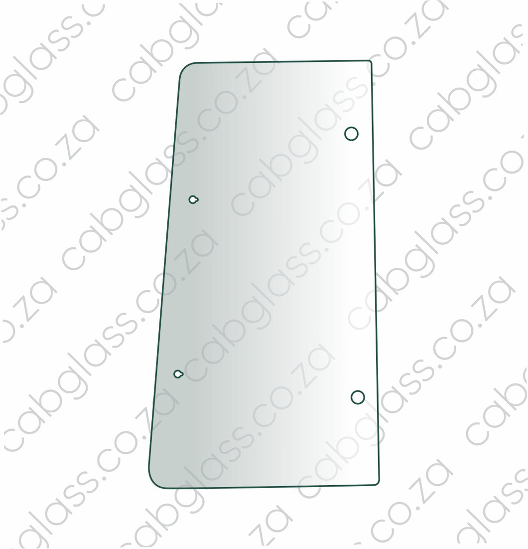 Side opener front glass for Bell TLB 315SE, 131532