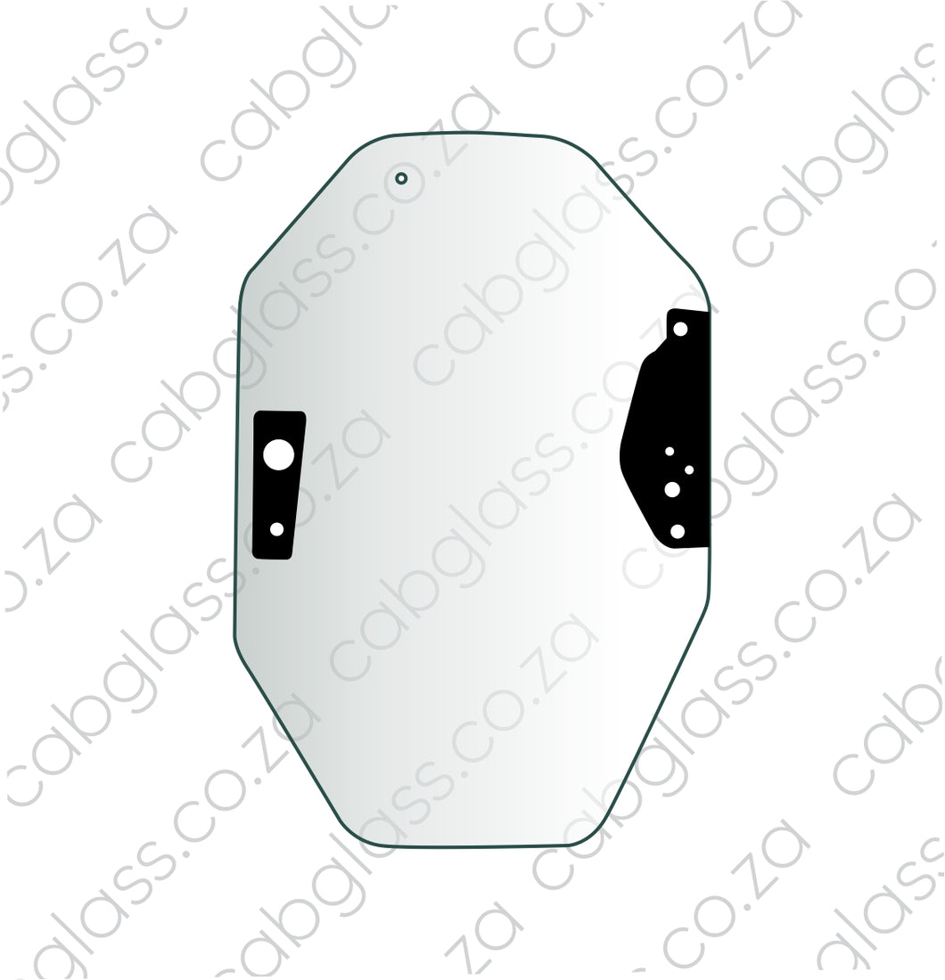 CAT skid steer windscreen, 258-4071, 2584071