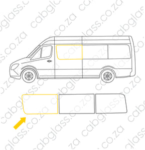 SLIDER LH FRONT | MERCEDES BENZ SPRINTER BUS (2014-2019)